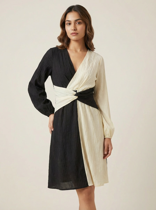Yin & Yang Wrap Dress